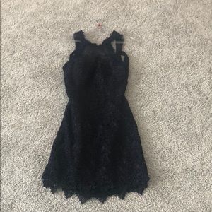 Alyce cocktail party dress navy